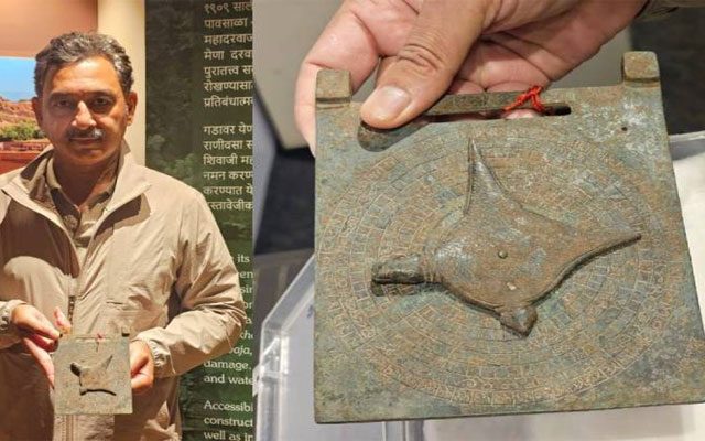 रायगड किल्ल्यावर उत्खननात सापडले 'यंत्रराज'