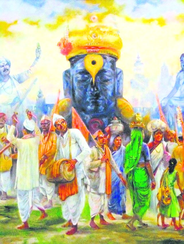 काय भुललासी वरलीया अंगा !