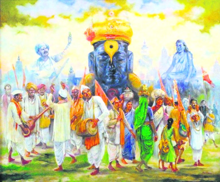 काय भुललासी वरलीया अंगा !