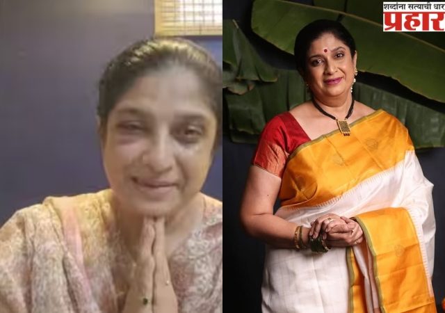 डोळे सुजलेल्या अवस्थेत चिन्मयी सुमितने सांगितलं हिंदी सक्ती विरोधात सहभागी न होण्याचं कारण..