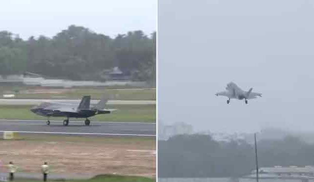 अखेर पाच आठवड्यांनंतर उडाले इंग्लंडचे F-35 विमान