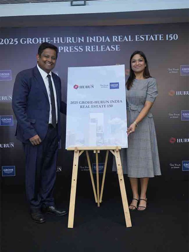 'Prahaar Exclusive':Grohe Hurun India: ग्रोहे व हुरून इंडियाचा २०२५ टॉप रिअल इस्टेट १५० कार्यक्रम मुंबईत संपन्न - DLF ठरली सर्वात श्रीमंत रिअल इस्टेट कंपनी !