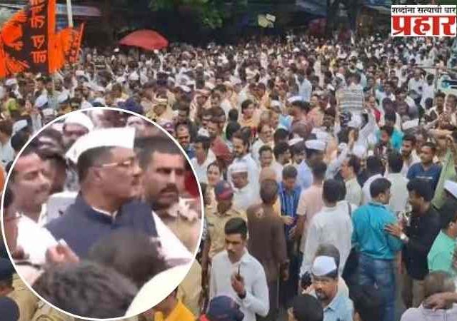 मनसेच्या मोर्चात मंत्र्यावर हल्ल्याचा प्रयत्न, मराठी मोर्चात नेमकं काय घडलं?