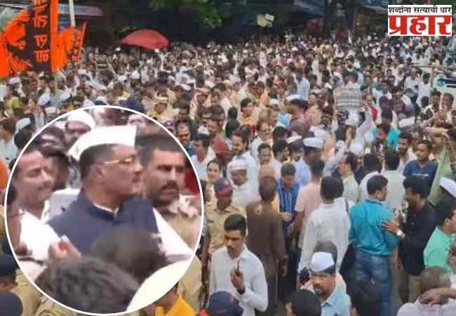 मनसेच्या मोर्चात मंत्र्यावर हल्ल्याचा प्रयत्न, मराठी मोर्चात नेमकं काय घडलं?