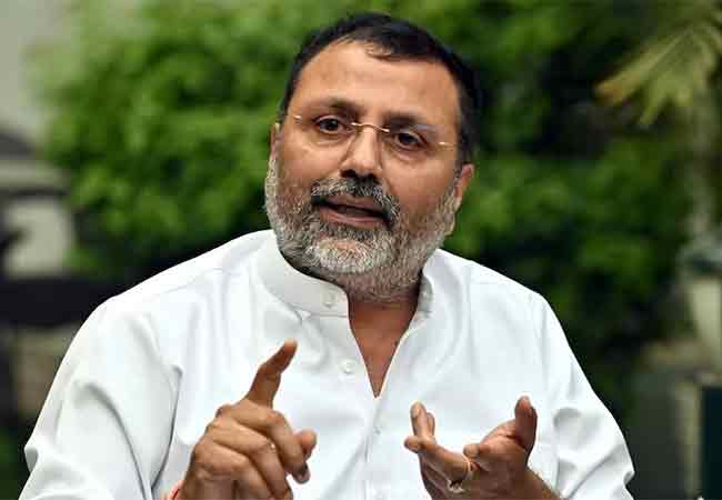 मराठी विरोधात गरळ ओकणारे खासदार दुबे नरमले, संसदेच्या इमारतीत नेमकं झालं तरी काय ?