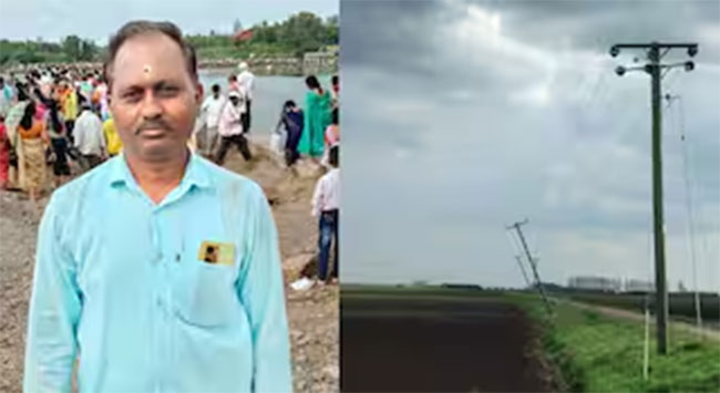परभणी: शेतात काम करताना वीजेचा धक्का लागून शेतकरी व दोन बैलांचा दुर्दैवी अंत