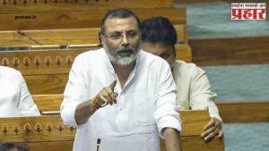 Nishikant Dubey : महाराष्ट्राबाहेर या, आपटून आपटून मारु...; भाजपच्या खासदार निशिकांत दुबेंचा 'ठाकरे बंधूंवर' हल्लाबोल