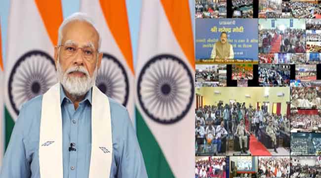 पंतप्रधान मोदींच्या हस्ते ५१ हजार जणांना नियुक्तीपत्रे
