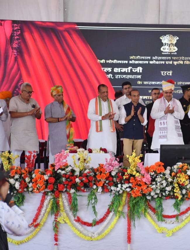 राजस्थानमध्ये १ लाख तरुणांना सक्षम करण्यासाठी मोतीलाल ओसवाल फाउंडेशनकडून १०० कोटी रुपयांचा ग्रामीण परिवर्तन अभियान