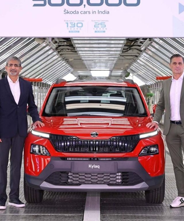 Skoda Auto: स्कोडा ऑटोद्वारे ५ लाख कारची निर्मिती