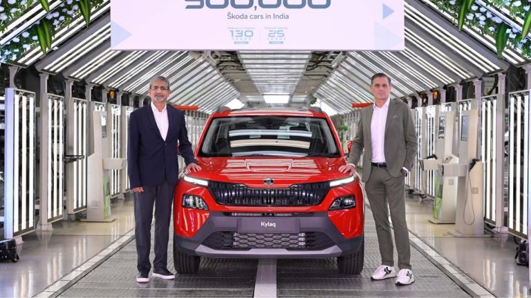 Skoda Auto: स्कोडा ऑटोद्वारे ५ लाख कारची निर्मिती