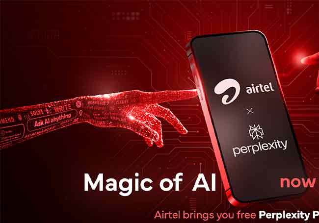 Airtel Perplexity Partnership: एअरटेलची पर्प्लेक्सीटी सोबत महत्वाकांक्षी भागीदारी ! प्रत्येक युजरला ‘हे’ १७००० रूपयांचे सबस्क्रिप्शन फ्री