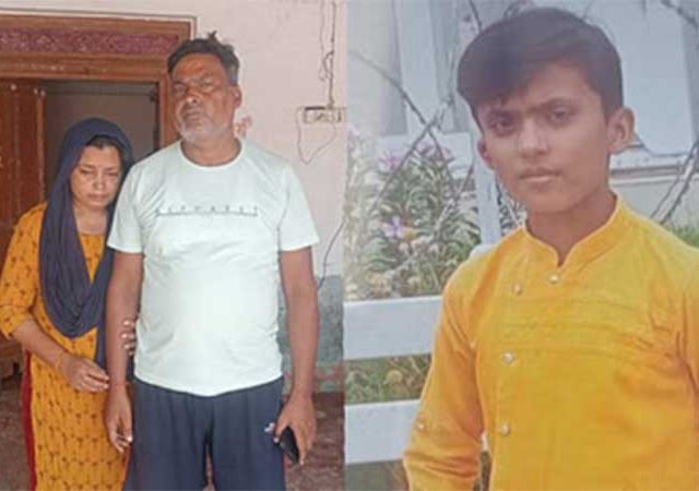 शाळेच्या गेटवर विद्यार्थ्याचा वडिलांच्या मांडीवर मृत्यू