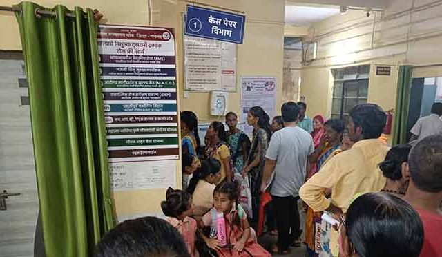 चौकच्या ग्रामीण रुग्णालयाचा वैद्यकीय अधिक्षकांकडून कायापालट