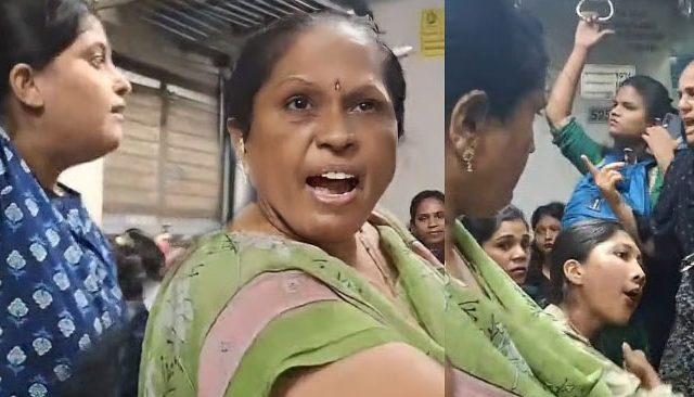 मुंबई लोकलमध्ये मराठी भाषेवरून वाद पेटला; व्हिडिओ व्हायरल!