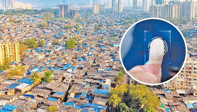 आठ लाख झोपडपट्टीधारकांचे बायोमेट्रिक पाच महिन्यांत पूर्ण करण्याचे आदेश