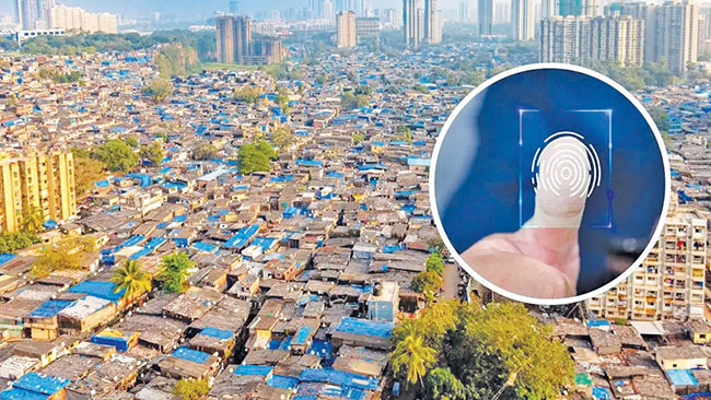 आठ लाख झोपडपट्टीधारकांचे बायोमेट्रिक पाच महिन्यांत पूर्ण करण्याचे आदेश