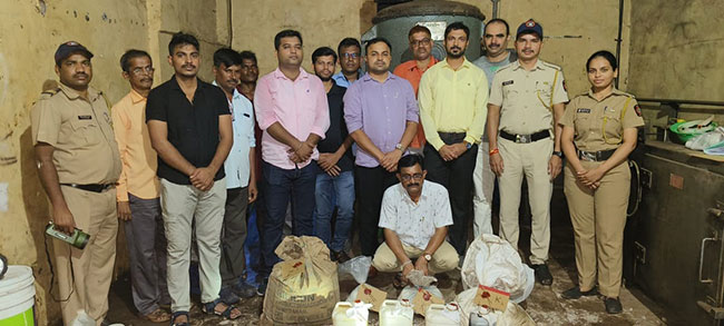 बंद कारखान्यांमधून अमली पदार्थ जप्त