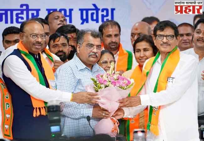 माजी मंत्री सुरेश वरपुडकर यांचा भाजपामध्ये प्रवेश