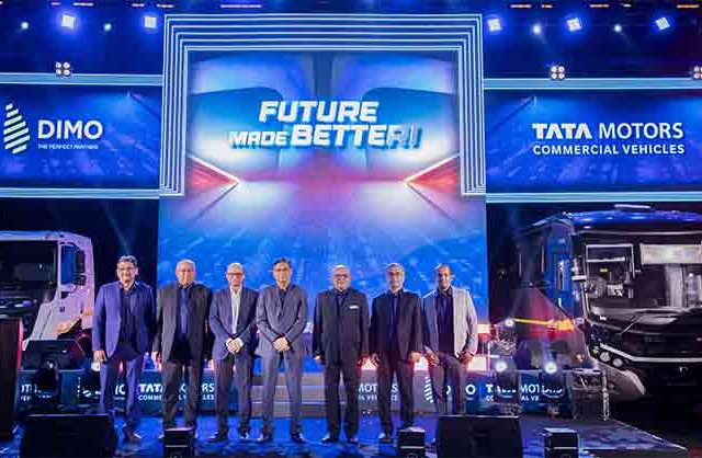 टाटा मोटर्स आणि DIMO ने श्रीलंकेत मोबिलिटी लीडरशिप वाढवली, १० नवीन ट्रक आणि बसेस लाँच