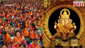 Dagdusheth Halwai Ganpati Atharvashirsha : दगडूशेठ गणपतीसमोर ३५ हजार महिलांचे एकत्रित अथर्वशीर्ष पठण; खासदार सुनेत्रा पवारांचीदेखील खास उपस्थिती