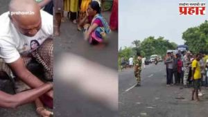 Gadchiroli Accident News : रस्त्यावर व्यायाम करत होते अन् भरधाव ट्रकनं चिरडलं; गडचिरोलीत ६ मुले ट्रकखाली, चौघांचा जागीच मृत्यू