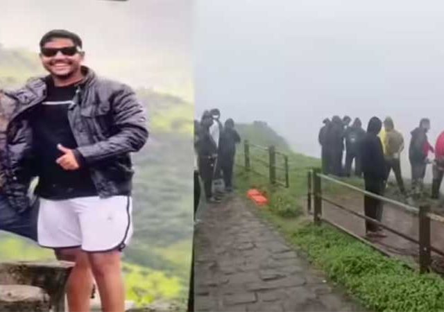 सिंहगडावरुन बेपत्ता झालेला गौतम चार दिवसांनी दरीत जिवंत आढळला