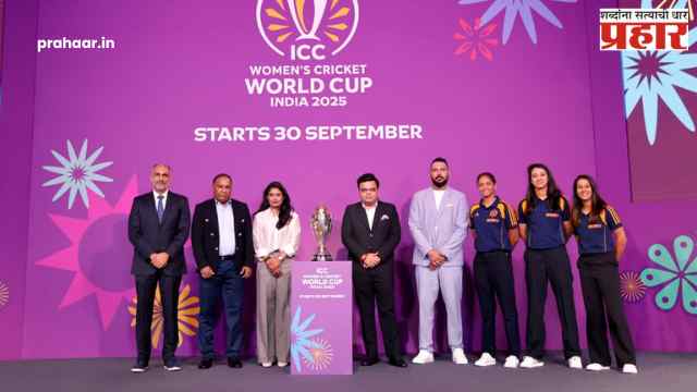 ICC महिला क्रिकेट विश्वचषक २०२५ : मुंबईत क्रिकेट स्टार्सचा मेळावा, ट्रॉफी टूरला जल्लोषात सुरुवात