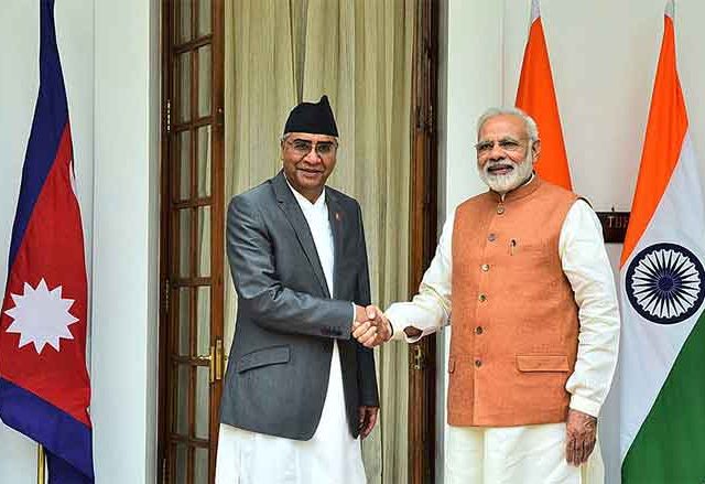 नेपाळच्या पंतप्रधानांना  भारत दौऱ्याचे निमंत्रण