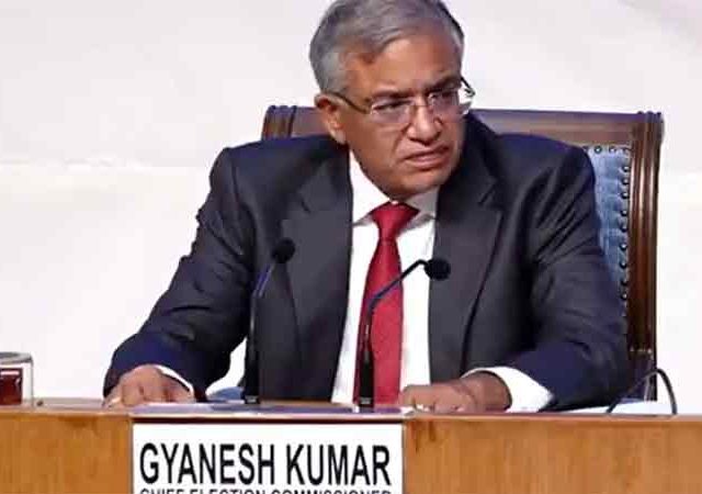 मुख्य निवडणूक आयुक्त संतापले, मतचोरीवर बेधडक बोलले