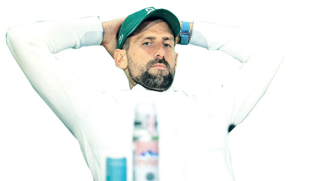 नोवाक जोकोविचची ‘सिनसिनाटी ओपन’मधून माघार
