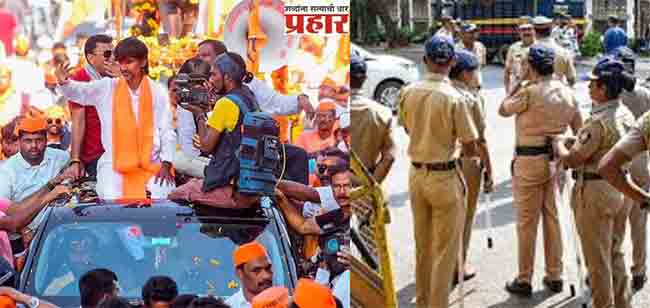 Maratha Andolan : मुंबई पोलिसांच्या सुट्ट्या रद्द, मनोज जरांगे यांच्या आंदोलनामुळे प्रशासन सतर्क