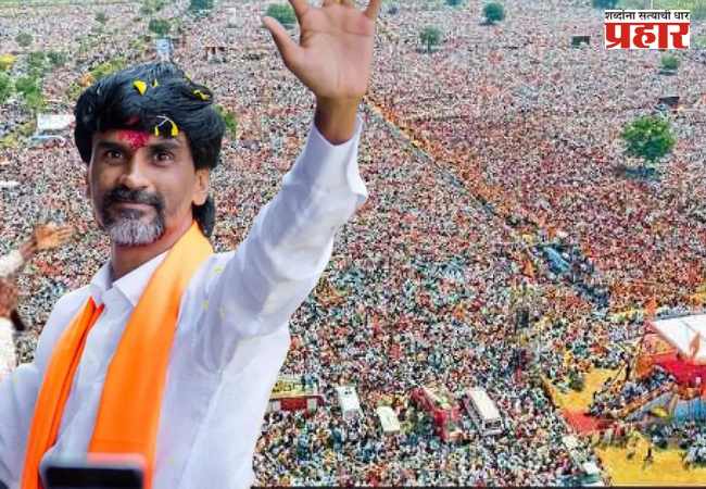 मनोज जरांगे-पाटील यांच्या आंदोलनाचा तिसरा दिवस, आझाद मैदानावर लाखोंचा एल्गार कायम