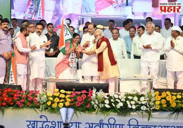 प्रतिभा शिंदे यांचा हजारो कार्यकर्त्यांसमवेत राष्ट्रवादी काँग्रेस पार्टीत प्रवेश