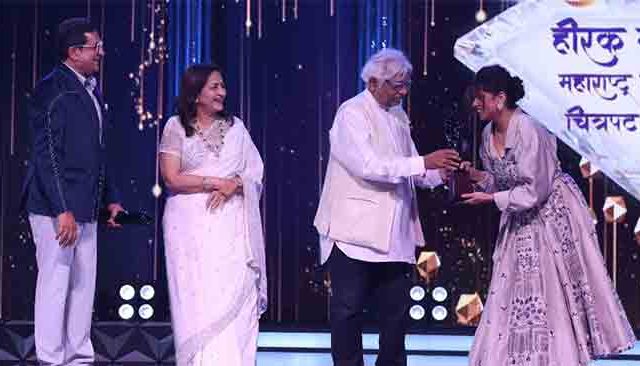 अभिनेत्री सई ताम्हणकरला ‘पाँडिचेरी’ चित्रपटासाठी उत्कृष्ट अभिनेत्री पुरस्कार