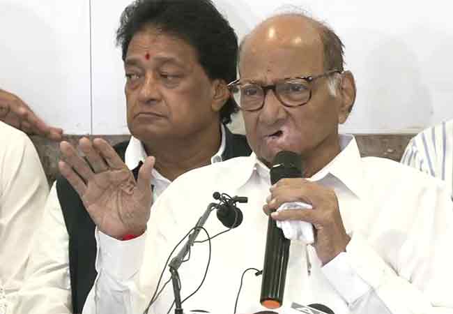 विधानसभेच्या निवडणुकीआधी घडली धक्कादायक घटना, शरद पवारांनी केला मोठा दावा