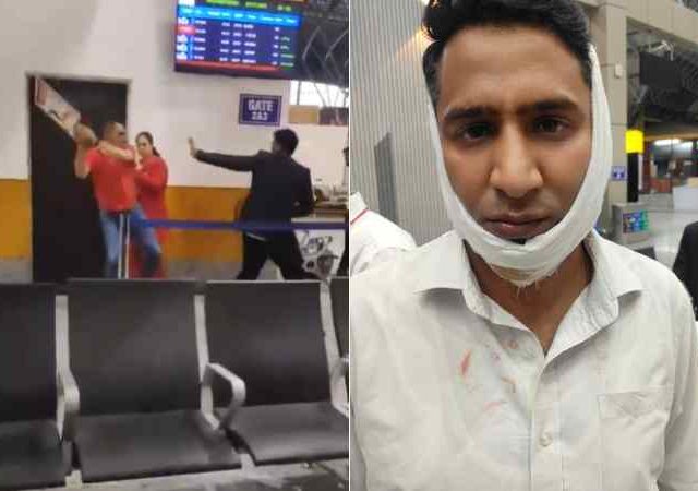 लष्करी अधिकाऱ्याकडून स्पाइसजेटच्या कर्मचाऱ्यांना लाथा-बुक्क्यांनी मारहाण, श्रीनगर विमानतळावर नेमके घडले काय?