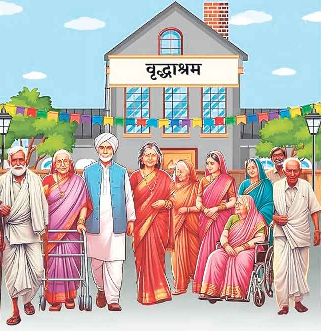 वृद्धाश्रम...