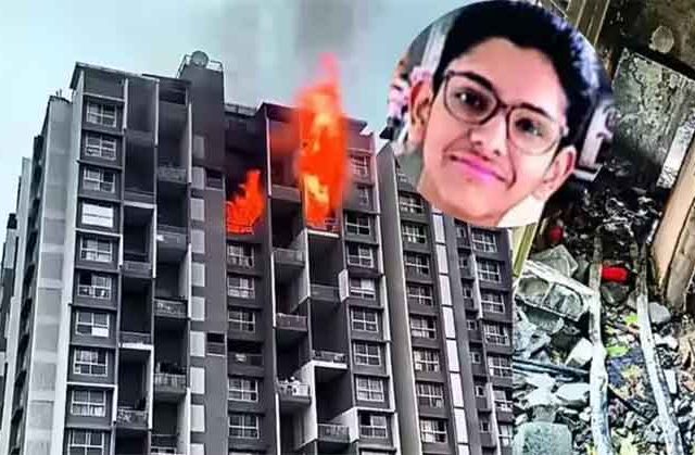 फ्लॅटमधील आगीत होरपळून १५ वर्षीय मुलाचा मृत्यू