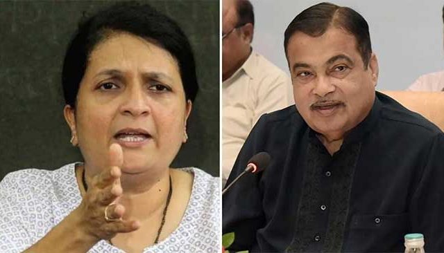 नितीन गडकरींवर अंजली दमानियांचे गंभीर आरोप