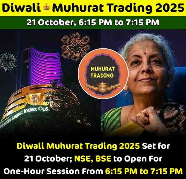 Muhurat Trading 2025 : यंदा 'मुहूर्त ट्रेडिंग'च्या वेळेत बदल; दुपारीच होणार खरेदी-विक्री!