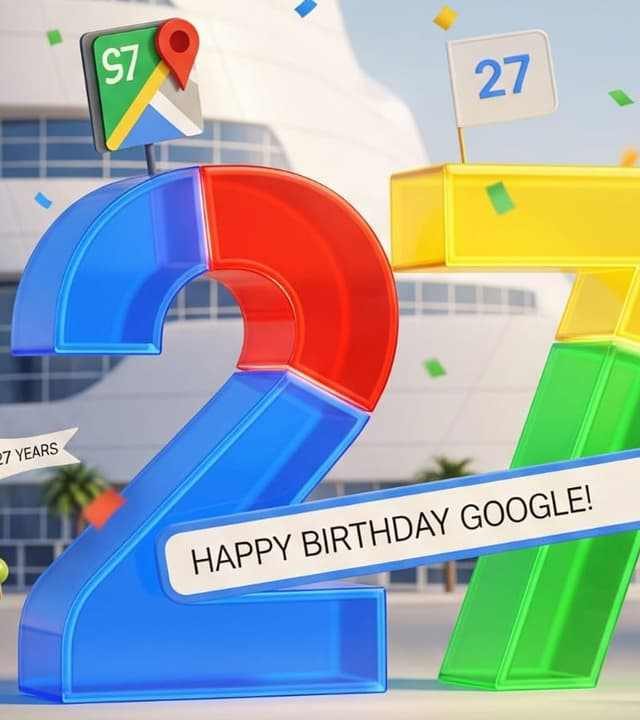 Google 27th Birthday : गूगलचा २७ वर्षांचा प्रवास! 'गॅरेज स्टार्टअप' ते 'टेक्नॉलॉजी पॉवरहाऊस'; डूडलने दिली नॉस्टॅल्जियाची भेट.