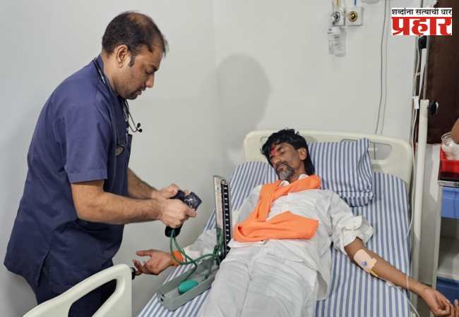 Manoj Jarange health Update: मुंबईतील उपोषणानंतर जरांगे संभाजीनगरच्या रुग्णालयात दाखल; डॉक्टरांनी प्रकृतीबाबत दिली ही माहिती