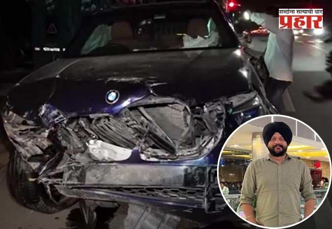 BMW Car Accident: कारच्या धडकेने अर्थ मंत्रालयाच्या अधिकाऱ्याचा मृत्यू, पत्नी गंभीर जखमी