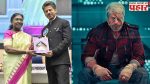 National Film Award : सूटबूट, पांढरे केस अन् गॉगल! राष्ट्रीय पुरस्कार सोहळ्यात शाहरुखचा स्टायलिश अंदाज