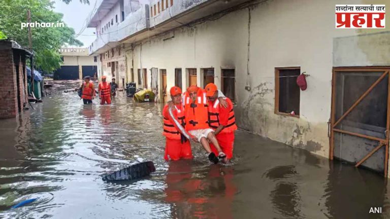 Punjab News : रावी, सतलज आणि चिनाब नद्यांचं रौद्ररूप! ४ कोटी लोकांवर जीवघेणं संकट, ५६ जणांचा बळी...