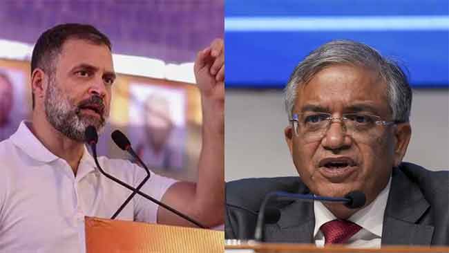 राहुल गांधींचा ‘मतदारचोरी’चा आरोप निवडणूक आयोगाने फेटाळला; ‘ऑनलाइन’ मतदान वगळणे शक्य नाही