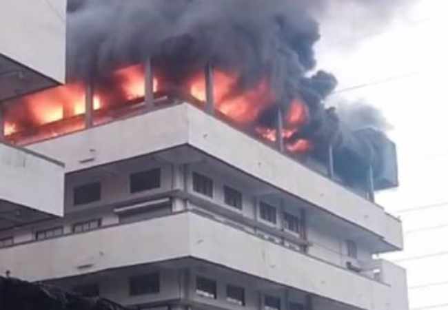 Vasai Factory Fire: वसईत कारखान्याला भीषण आग