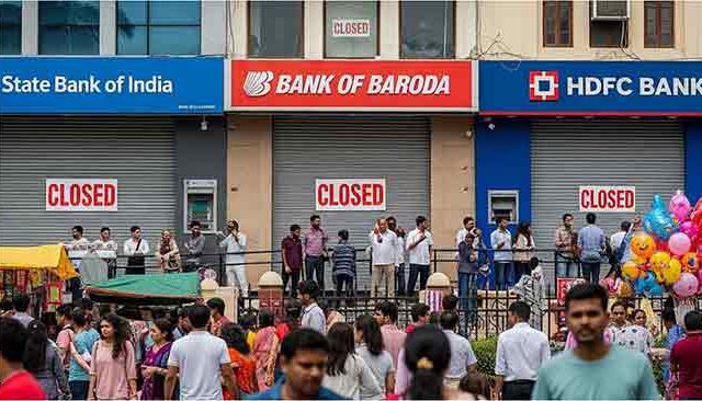 ऑक्टोबरमध्ये तब्बल २१ दिवस बँका बंद
