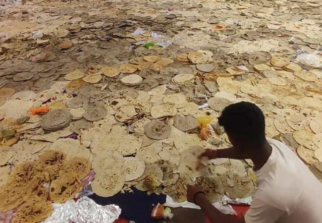 आंदोलन तर संपले, पण लाखोंच्या संख्येत मुंबईत आलेल्या भाकरी-चटणीचे काय?  उरलेले अन्न आणि साहित्य गरजूंना केले दान